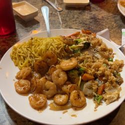 Kobe Japanese Steak House - Shrimp Hibachi Dinner
