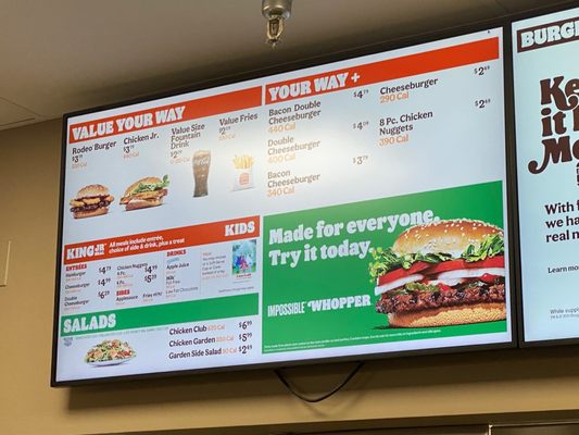 Menu photo 6 Burger King Afb, HI