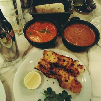 Dishoom - Fish kebab. Tarka daal. Matar paneer. Chicken tikka masala. Rumali roti. Whole nine yards. - Indian Near Me - London, XGL Dishoom - Fish kebab. Tarka daal. Matar paneer. Chicken tikka masala. Rumali roti. Whole nine yards. - Indian Near Me - London, XGL