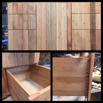 Custom Vanity Made With Reclaimed Douglas Fir Yelp