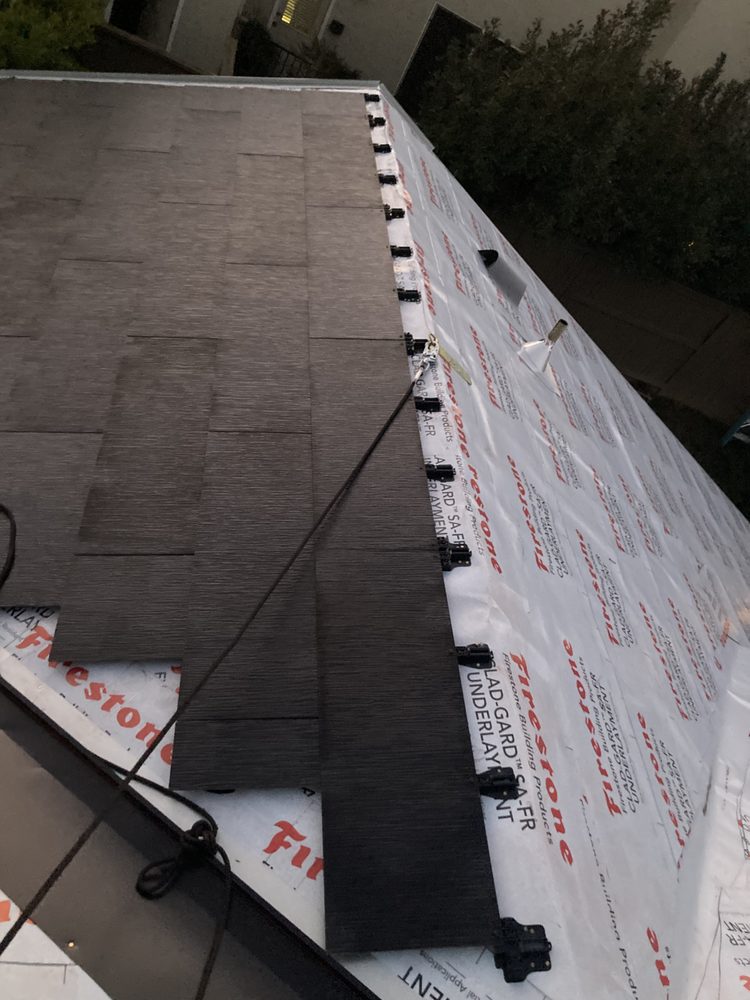 Slide of Sendit Roof Repair