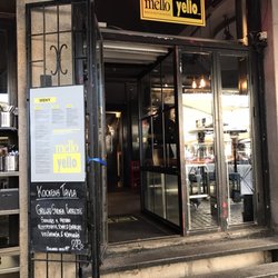 Mello Yello - Behind the bar - entrance to the inside