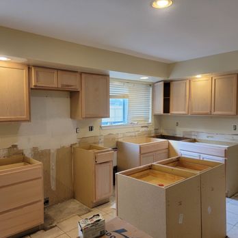 New Elite Homes - a kitchen being remodeled - General Contractors Near Me - Houston, Texas New Elite Homes - a kitchen being remodeled - General Contractors Near Me - Houston, Texas