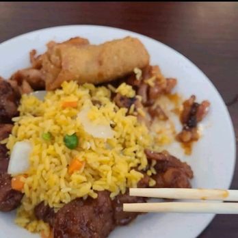 China Wok - General tso egg roll and fried rice - Chinese Near Me - Knoxville, Tennessee