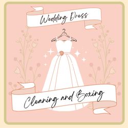 Young's Natural Dry Cleaners - Wedding Dress: Cleaning and Boxing