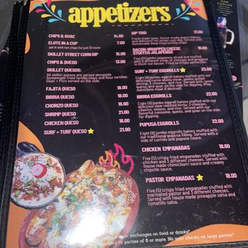 Dona Leti's - Appetizer menu - Cocktail Bars Near Me - Houston, Texas
