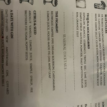 The Old Jailhouse - Cocktail menu, I had the figment, yum but small. - New American Near Me - Sanford, Florida The Old Jailhouse - Cocktail menu, I had the figment, yum but small. - New American Near Me - Sanford, Florida