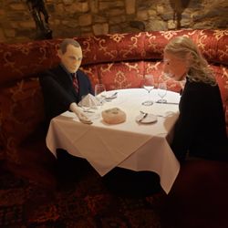 Crystal Bay Steak & Lobster House - Putin and Einstein