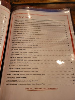 Menu photo 8 The Sushi Bar Toronto, ON Menu photo 8 The Sushi Bar Toronto, ON