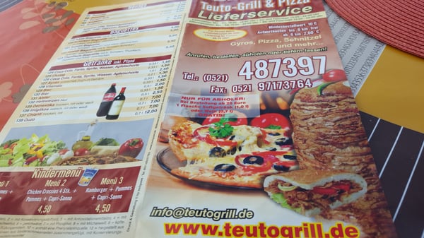 Menu photo 2 Teuto-Grill Bielefeld, NW