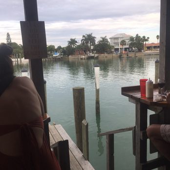 The Wharf - View from our table - Seafood Near Me - St Pete Beach, Florida