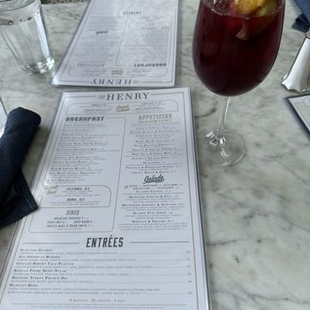 The Henry - Menu - Coffee & Tea Near Me - Coronado, California