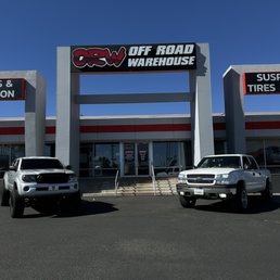 Off-road warehouse, trucks Off-road warehouse, trucks