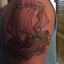 Gulf Coast Tattoo - Kraken!