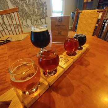 Seven Tribesmen Brewery - A delicious flight - Breweries Near Me - Wayne, New Jersey