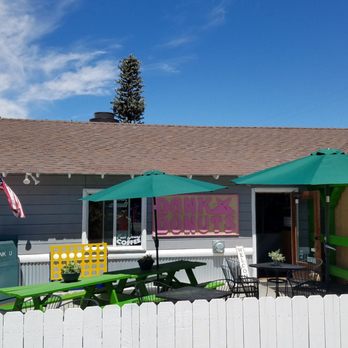 Dank Donuts - Front entrance of Dank Donuts. - Coffee & Tea Near Me - Big Bear Lake, California