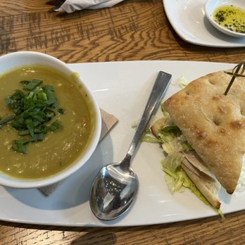 California Pizza Kitchen - Club and pea soup - Pizza Near Me - Paramus, New Jersey