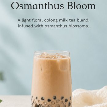 Summerfield Tea Bar - Osmanthus Bloom - Bubble Tea Near Me - Santa Ana, California Summerfield Tea Bar - Osmanthus Bloom - Bubble Tea Near Me - Santa Ana, California