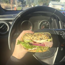 Turkey Bagel Sandwich