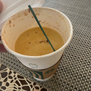 Starbucks - Pumpkin half cup spice - Coffee & Tea Near Me - Corona, California