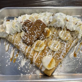 Caffeine Station - Biscoff crepe - Coffee & Tea Near Me - Sandy, Utah