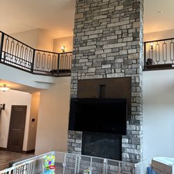 Picture Perfect Painting - Painted new custom railings