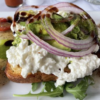 Caffe Luna Rosa - Fresh Burrata & Avocado Toast - Italian Near Me - Delray Beach, Florida