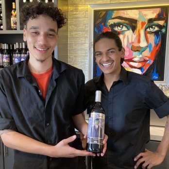 McClain Cellars - Lamar and Sebastian at McClain Cellars - Wine Tasting Room Near Me - Solvang, California