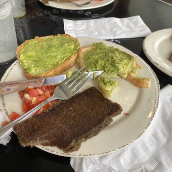 Egg - Avocado toast and scrapple. - Breakfast & Brunch Near Me - Rehoboth Beach, Delaware