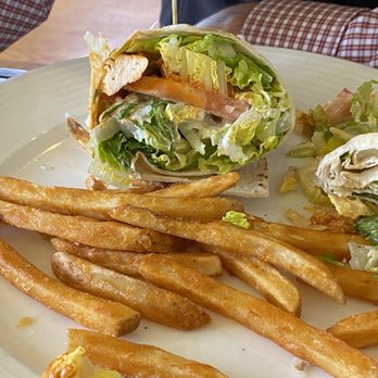 Parkway Grille - Buffalo chicken wrap but where is the chicken??? - American Near Me - Floyd, Virginia