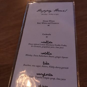 Nonnina - Happy hour menu - Italian Near Me - Chicago, Illinois
