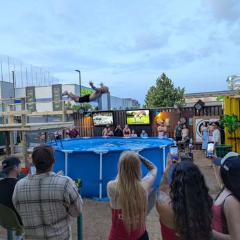 Camp 1604 - Belly flop contest - Beer Gardens Near Me - San Antonio, Texas