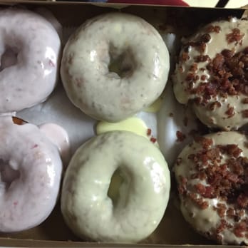 Duck Donuts - Strawberry, lemon, maple bacon - Donuts Near Me - Virginia Beach, Virginia Duck Donuts - Strawberry, lemon, maple bacon - Donuts Near Me - Virginia Beach, Virginia