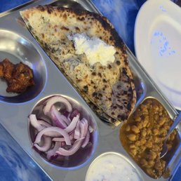 AMRITASARI KULCHA WITH CHOLE AMRITASARI KULCHA WITH CHOLE