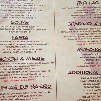 Sanse 152 - Menu - Seafood Near Me - Old San Juan, Puerto Rico Sanse 152 - Menu - Seafood Near Me - Old San Juan, Puerto Rico