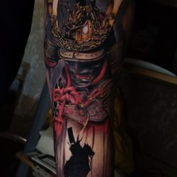 The Painted Raven Tattoo