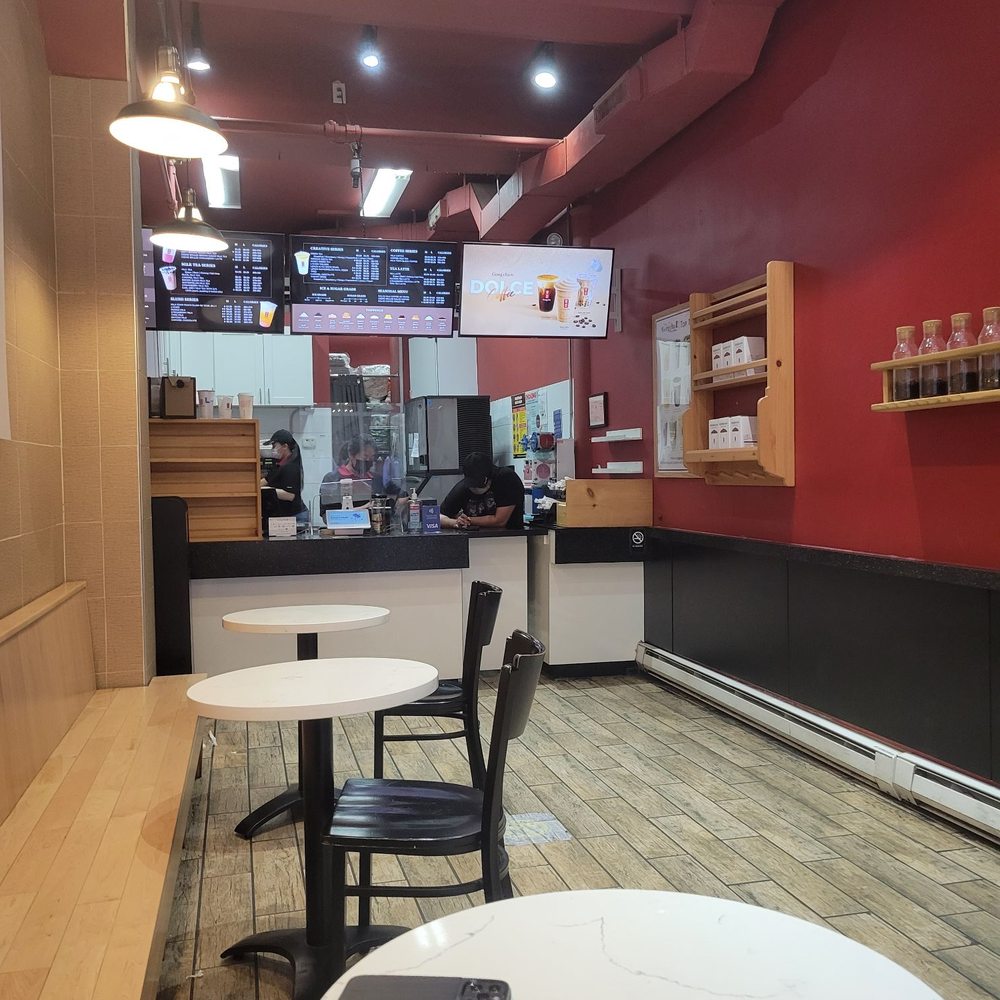 Gong Cha - Front of cafe. Pretty small. - Bubble Tea Near Me - New York, New York Gong Cha - Front of cafe. Pretty small. - Bubble Tea Near Me - New York, New York