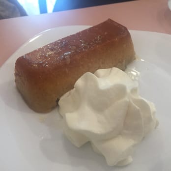 Bodega Grill - Leche flan served with whipped cream - Filipino Near Me - Browns Plains, QLD