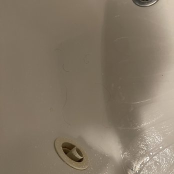Mirror Lake Inn - Hair in tub - Hotels Near Me - Lake Placid, New York