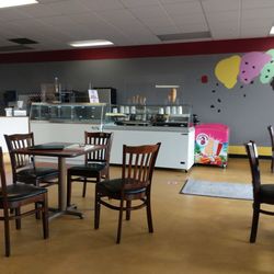 Ice cream counter