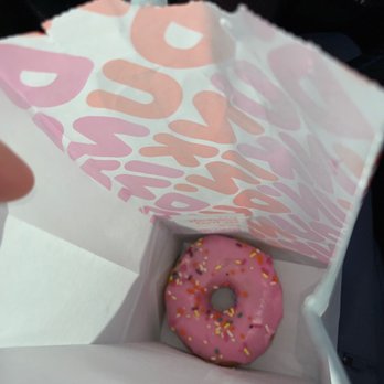 Dunkin' - Strawberry sprinkled donut - Coffee & Tea Near Me - Augusta, Georgia