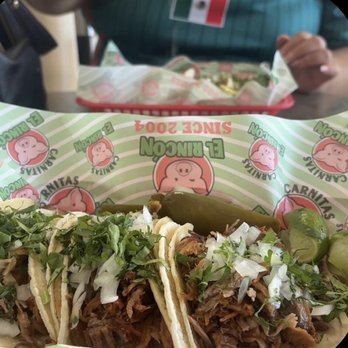 Carnitas El Rincon - Tacos - Tacos Near Me - Fairfield, California