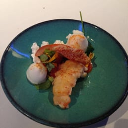 Langostino course