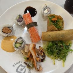 Golden Apple Buffet - Sushi bar treats