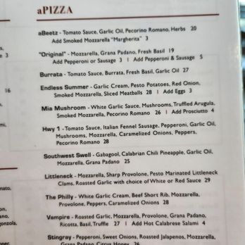 Apizza Doho - Menu pizzas - Pizza Near Me - Dana Point, California Apizza Doho - Menu pizzas - Pizza Near Me - Dana Point, California