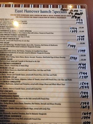 Menu photo 1 East Hanover Diner East Hanover, NJ Menu photo 1 East Hanover Diner East Hanover, NJ