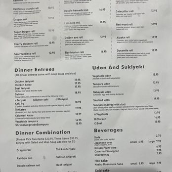 Sushi Town - Menu - Sushi Bars Near Me - San Jose, California
