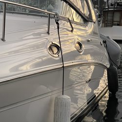 Ultimate finish with full detail + ceramic coating boat detail