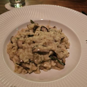 Il Premio - RISOTTO AI FUNGHI Shiitake, Hen of the Woods, and lemon - Italian Near Me - Atlanta, Georgia