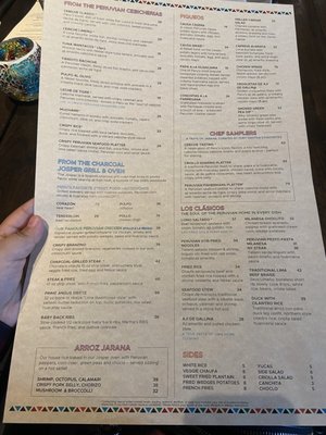 Menu photo 2 Jarana Aventura, FL